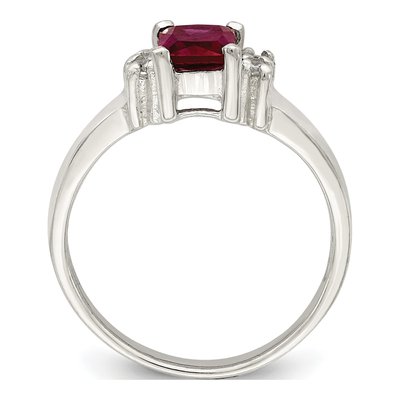 Sterling Silver CZ Ring – view 2
