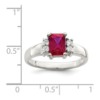 Sterling Silver CZ Ring – view 3