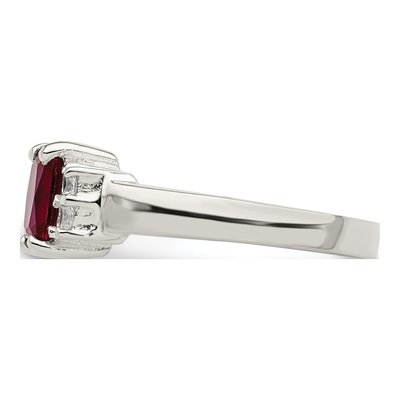Sterling Silver CZ Ring – view 4