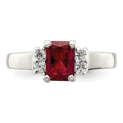 Sterling Silver CZ Ring – view 5