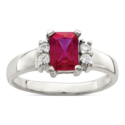 Sterling Silver CZ Ring
