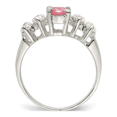 Sterling Silver CZ Ring – view 3