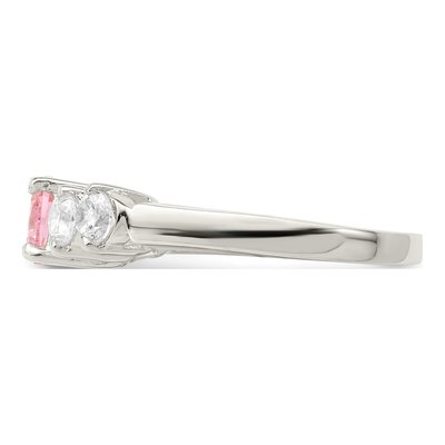 Sterling Silver CZ Ring – view 5