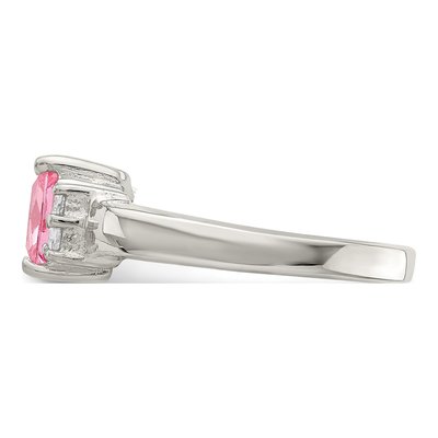 Sterling Silver CZ Ring – view 4