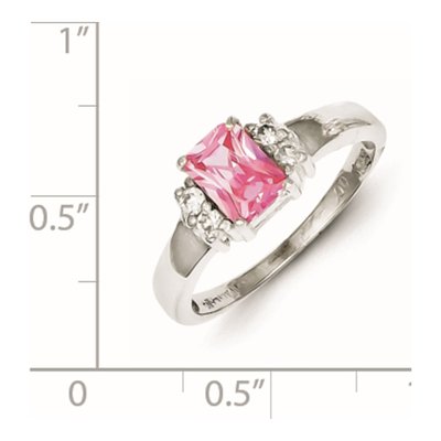 Sterling Silver CZ Ring – view 5