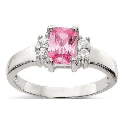 Sterling Silver CZ Ring