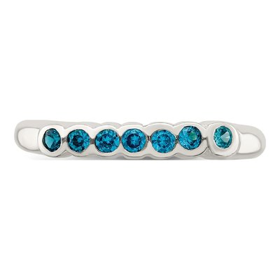 Sterling Silver Sky Blue Topaz Ring – view 6