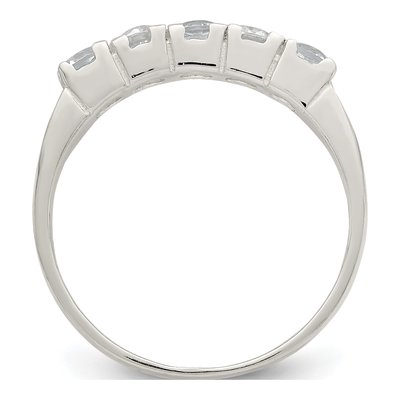 Sterling Silver CZ Ring – view 3