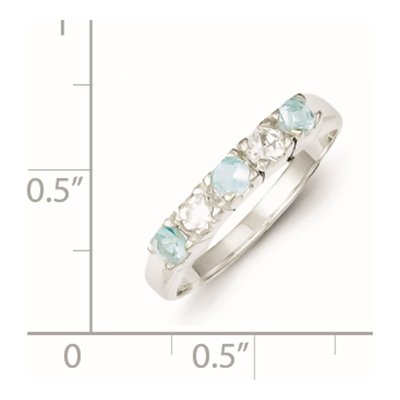 Sterling Silver CZ Ring – view 4