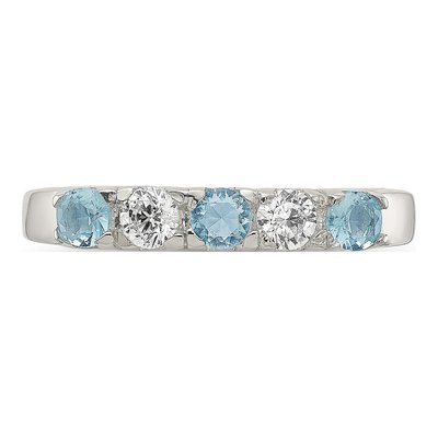 Sterling Silver CZ Ring – view 6