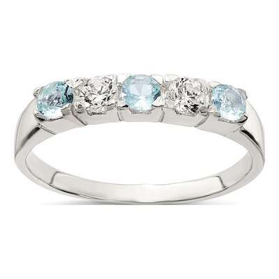 Sterling Silver CZ Ring