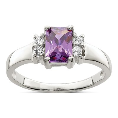 Sterling Silver CZ Ring
