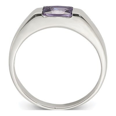 Sterling Silver CZ Ring – view 2
