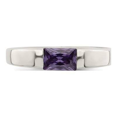Sterling Silver CZ Ring – view 5