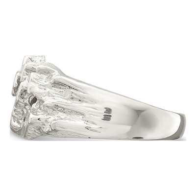 Men's Sterling Silver Nugget Ring – view 5