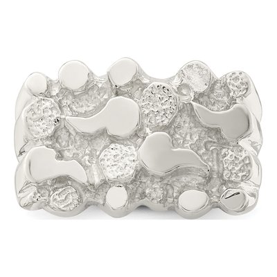 Sterling Silver Nugget Ring – view 6