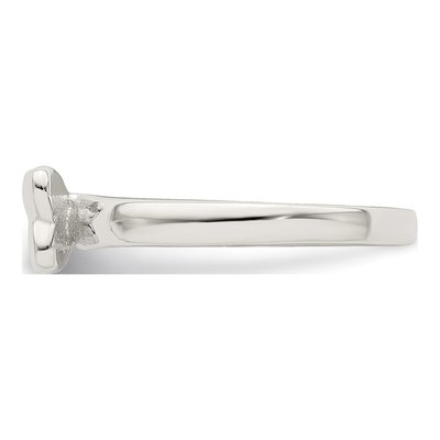 Sterling Silver Girls' Butterfly Ring – view 5