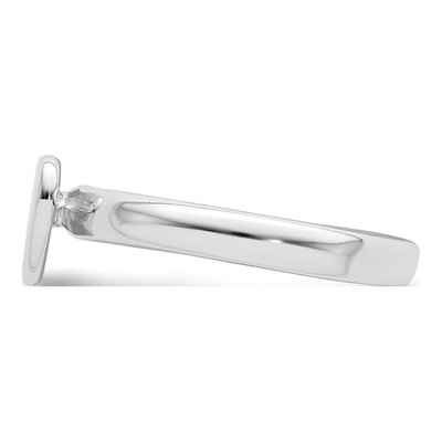 Sterling Silver Girls' Heart Ring – view 5
