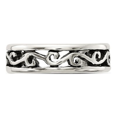 Sterling Silver Filigree Toe Ring – view 6
