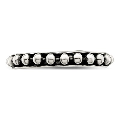 Sterling Silver Beaded Toe Ring – view 6