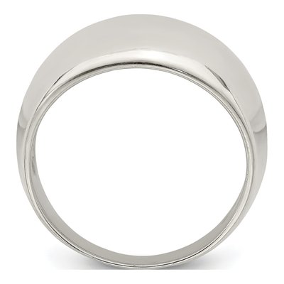 Sterling Silver 3.25mm Cigar-Band – view 3