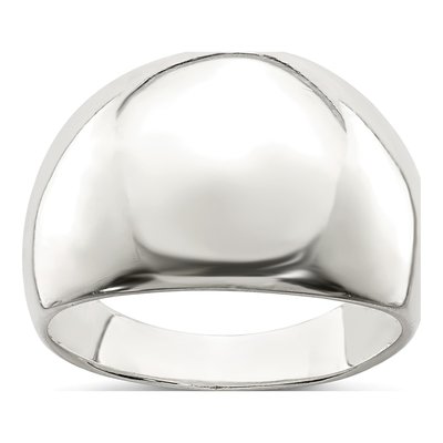 Sterling Silver 3.25mm Cigar-Band