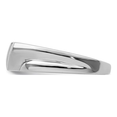 Men's Sterling Silver 1/15 ct tw Diamond Ring – view 5