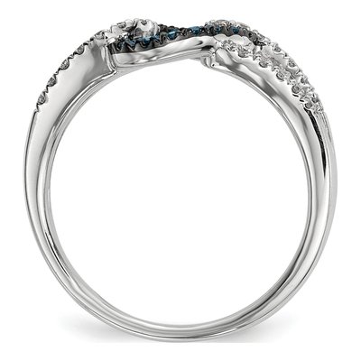 Sterling Silver 0.23 ct tw Diamond Ring – view 2