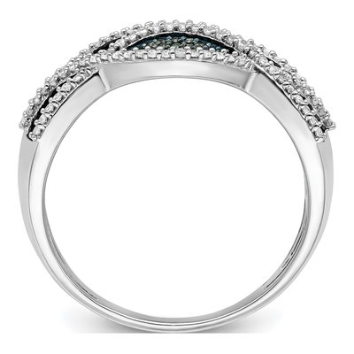 Sterling Silver 0.4 ct tw Diamond Ring – view 2