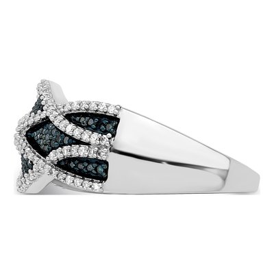 Sterling Silver 0.4 ct tw Diamond Ring – view 3