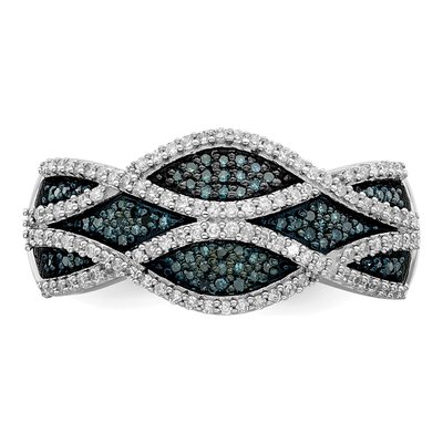 Sterling Silver 0.4 ct tw Diamond Ring – view 4