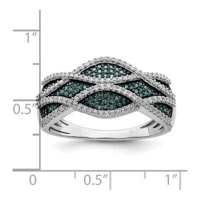 Sterling Silver 0.4 ct tw Diamond Ring – view 5