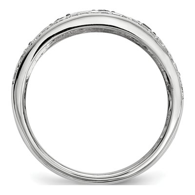 Sterling Silver 1/2 ct tw Diamond Ring – view 2