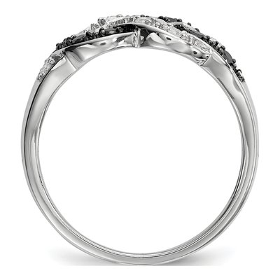 Sterling Silver 0.19 ct tw Diamond Ring – view 3