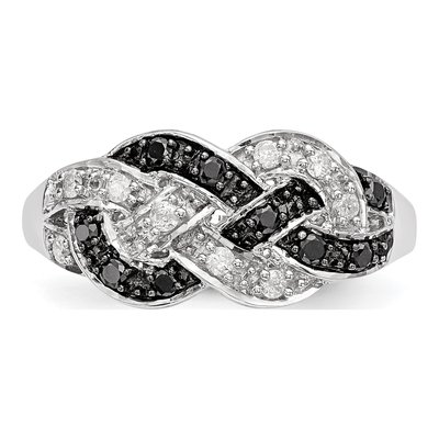 Sterling Silver 0.19 ct tw Diamond Ring – view 5