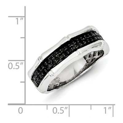 Men's Sterling Silver 0.4 ct tw Diamond Ring – view 6