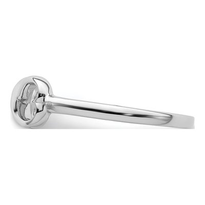 Sterling Silver Infinity Heart Ring – view 4