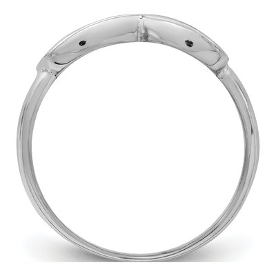 Sterling Silver Infinity Ring – view 3