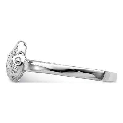 Sterling Silver Girls' Ladybug Ring – view 4