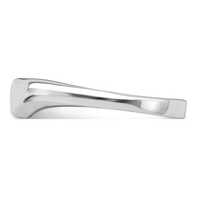 Sterling Silver Girls' Elongated Heart Ring – view 4