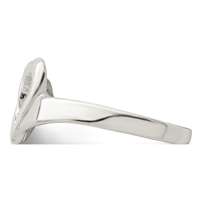 Sterling Silver Heart Ring – view 5
