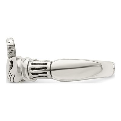 Sterling Silver Claddagh Toe Ring – view 4