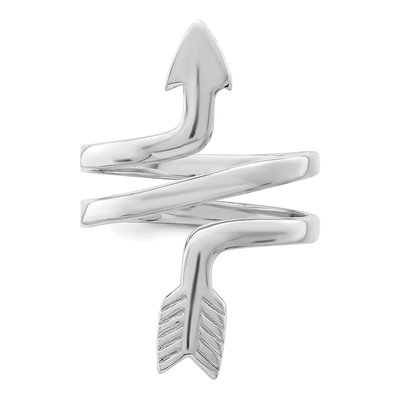 Sterling Silver Arrow Wrap Toe Ring – view 6