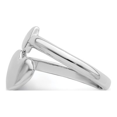 Sterling Silver Heart Arrow Toe Ring – view 4