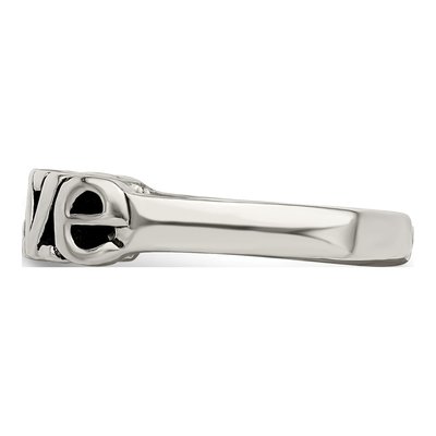 Sterling Silver Antiqued LOVE Toe Ring – view 5