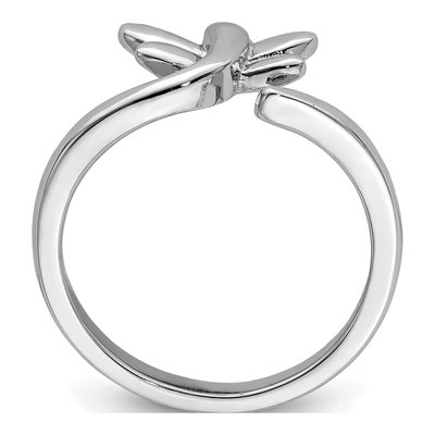 Sterling Silver Dragonfly Toe Ring – view 3