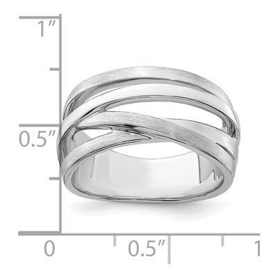 Sterling Silver Domed Ring – view 4