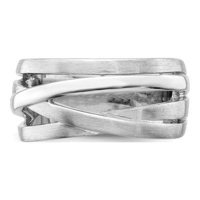 Sterling Silver Domed Ring – view 6