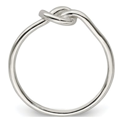 Sterling Silver Knot Ring – view 3