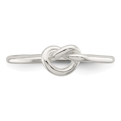 Sterling Silver Knot Ring – view 6